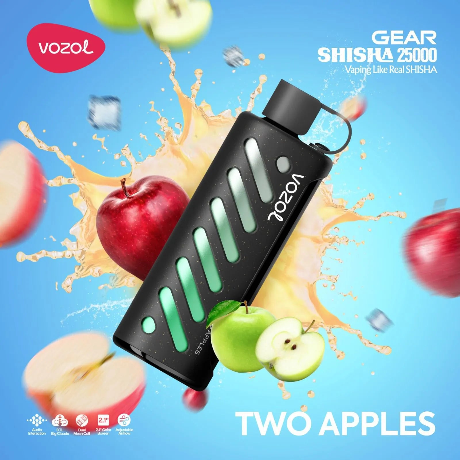 Vozol Gear 25000 Disposable Two Apples Ürün ana görseli
