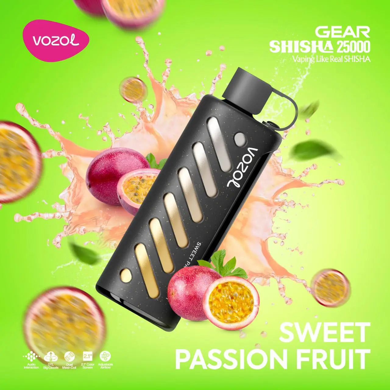 Vozol Gear 25000 Sweet Passion Fruit Ürün ana görseli