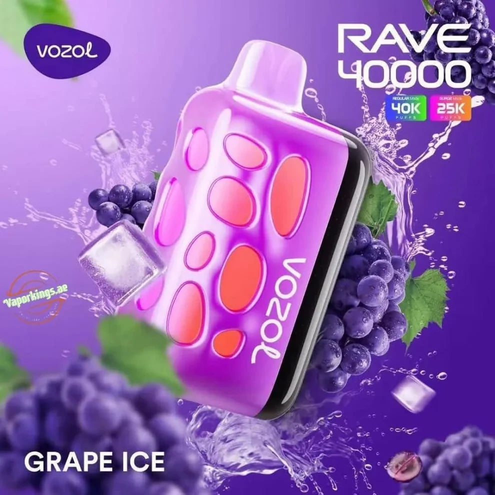 Vozol Rave 40000 Grape Ice Ürün ana görseli