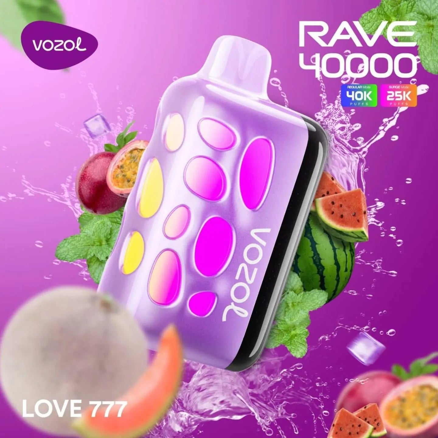 Vozol Rave 40000 Love 777 Ürün ana görseli