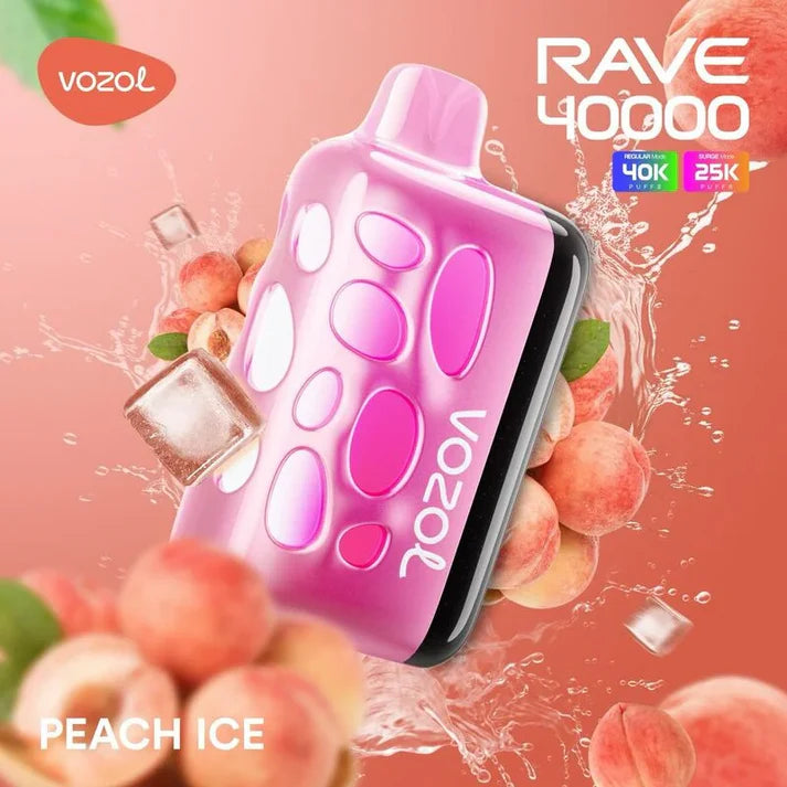 Vozol Rave 40000 Peach Ice Ürün ana görseli