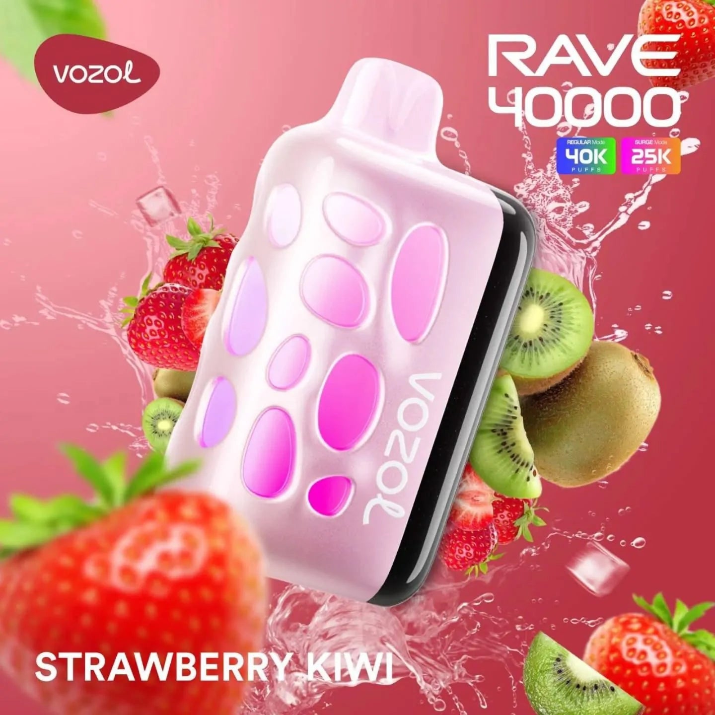 Vozol Rave 40000 Strawberry Kiwi Ürün ana görseli
