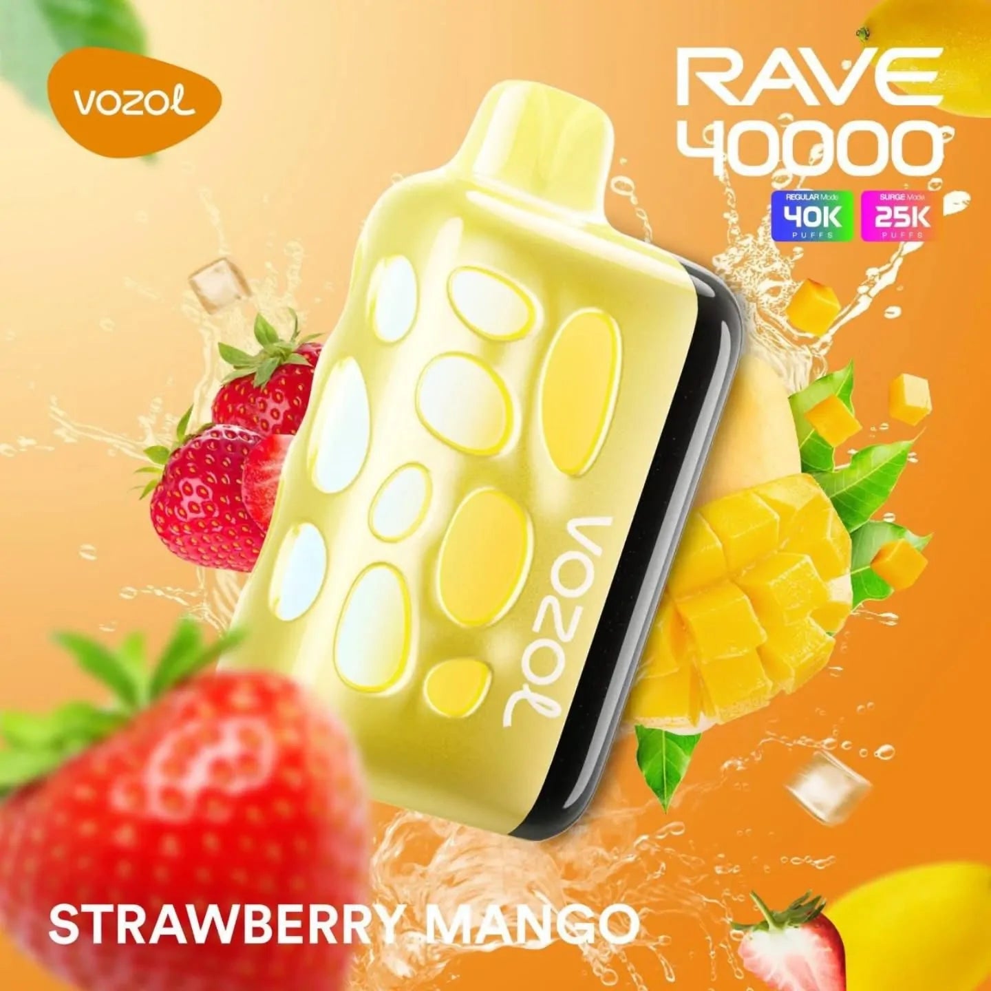 Vozol Rave 40000 Strawberry Mango Ürün ana görseli