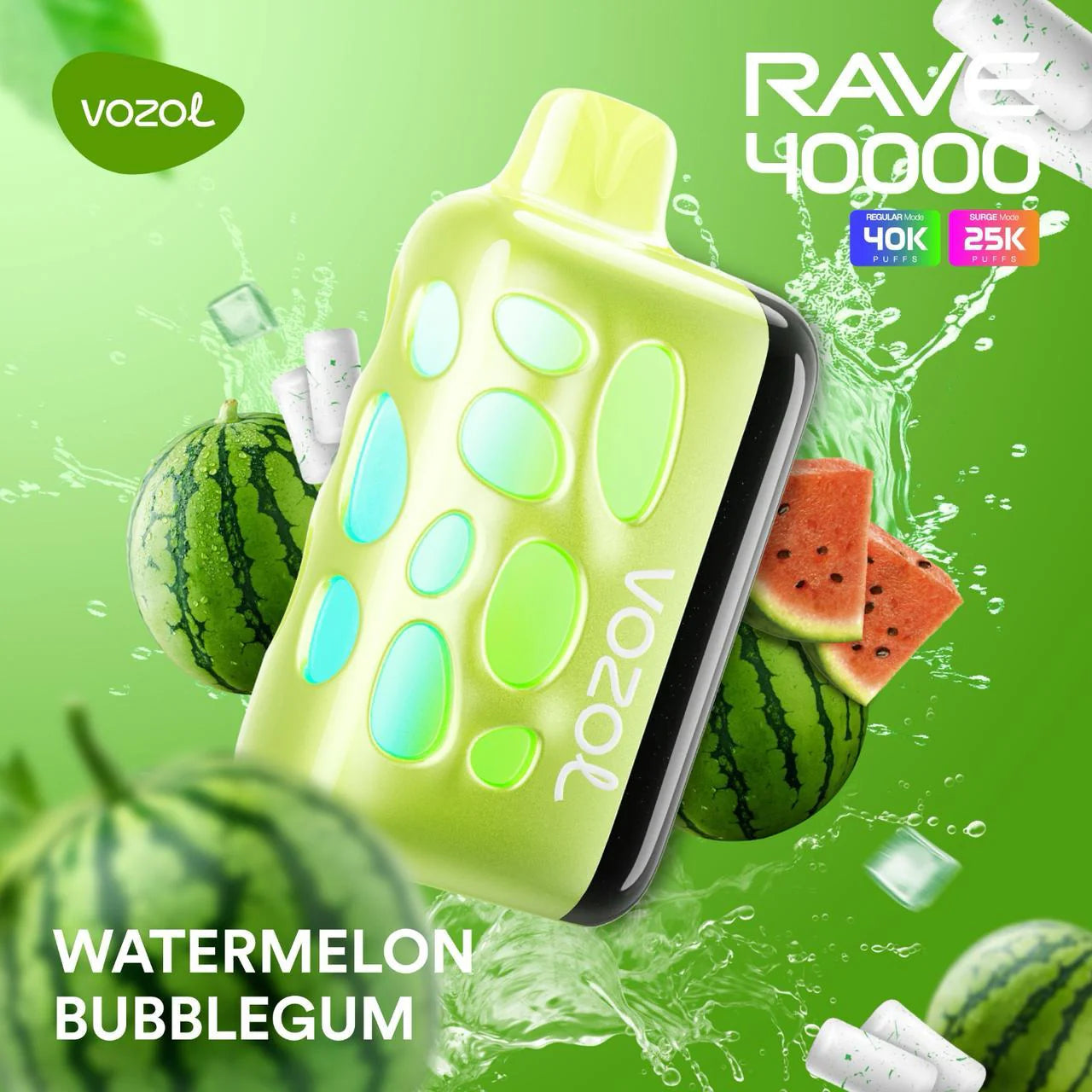 Vozol Rave 40000 Watermelon Bubblegum Ürün ana görseli